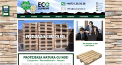 Desktop Screenshot of ecosupreme.ro